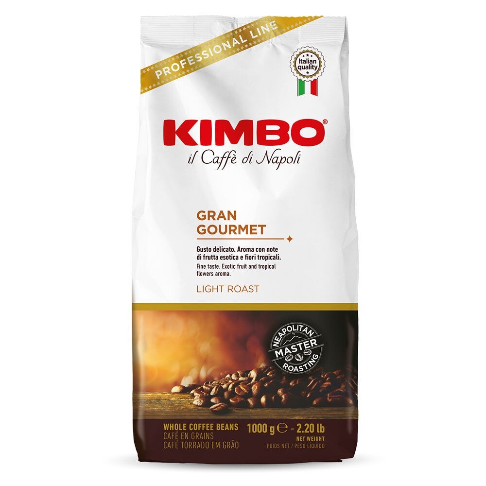Kimbo Gran Gourmet - grãos de café - 1 quilo