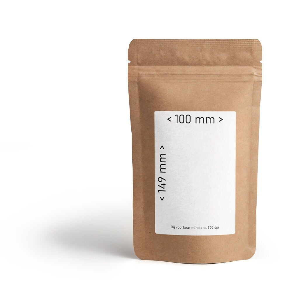 Saco de café com o seu próprio rótulo