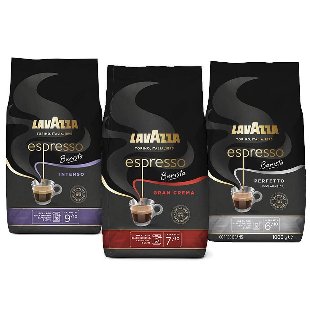 Lavazza Barista tasting pack - café em grão - 3 x 1 quilo 