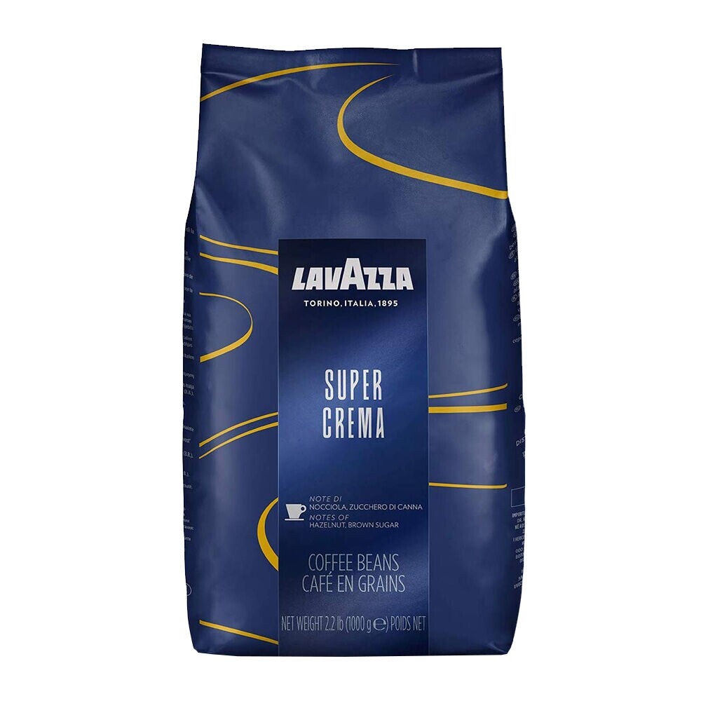 Lavazza Super Crema Espresso - Café em grão - 1 quilo