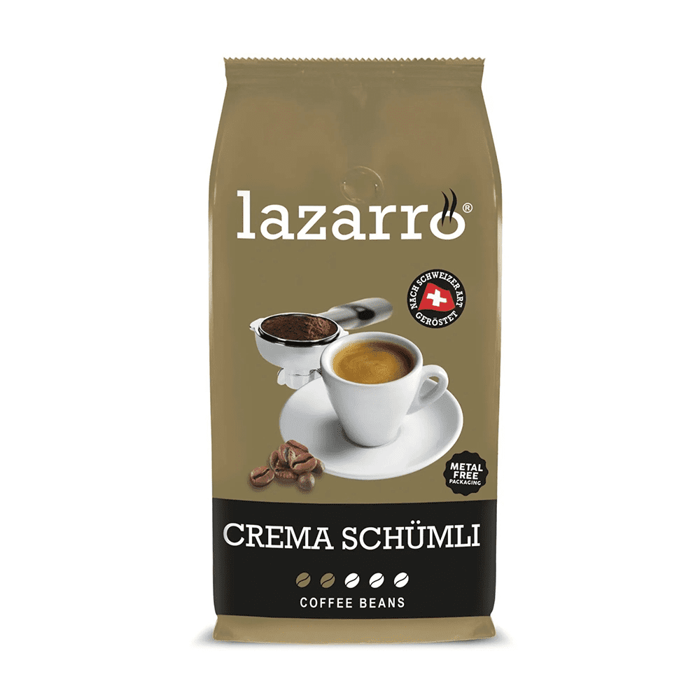 Lazarro Crema Schümli - Grãos de café - 1 quilo