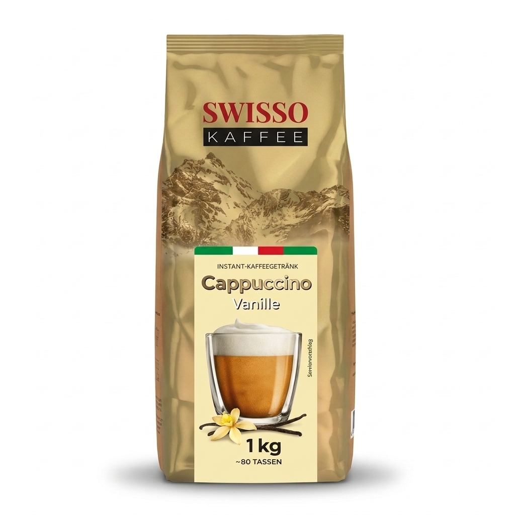 Swisso Kaffee Cappuccino Baunilha - cappuccino solúvel - 1 quilo