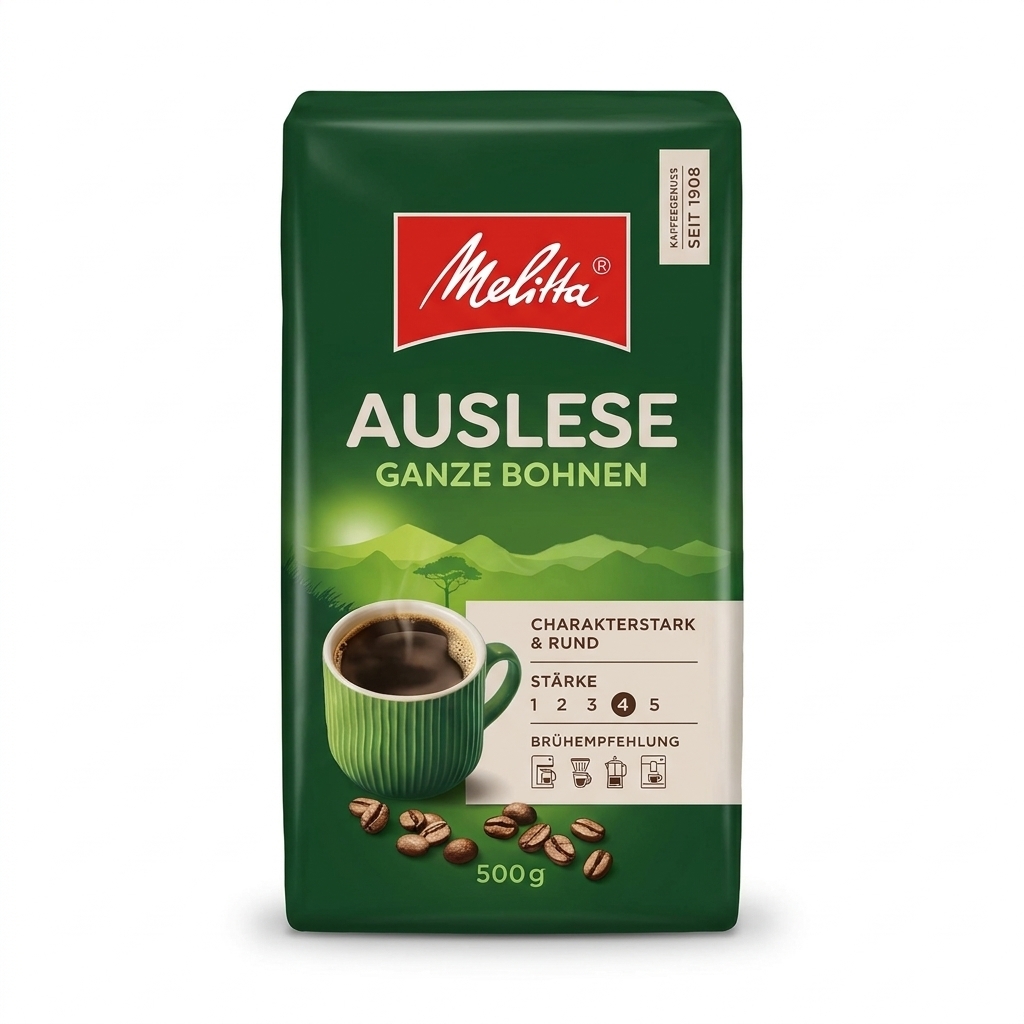 Melitta Auslese - café em grão - 500 gramas