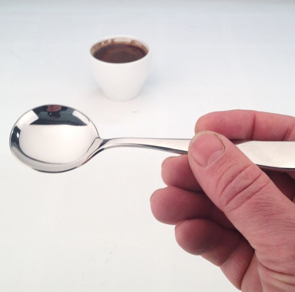 Colher de prova JoeFrex - colher de cupping em aço inoxidável - 1 unidade