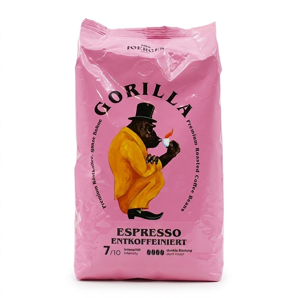 Gorilla Espresso descafeinado - café em grão - 1 quilo