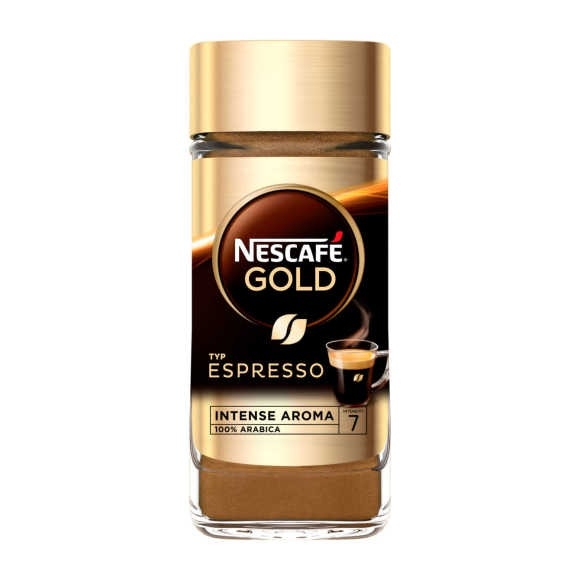 Nescafé Gold Espresso - café solúvel - 100 gramas