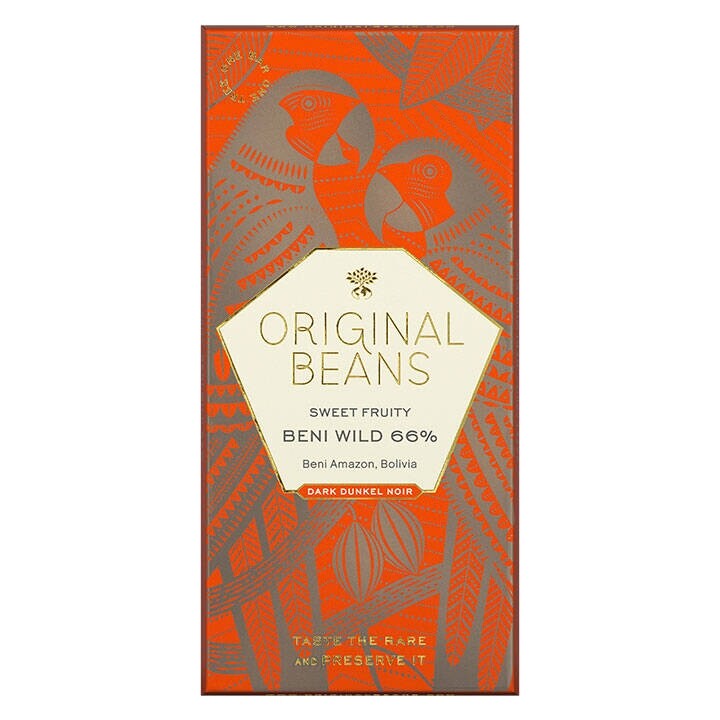 Original Beans - Beni Wild - 66% chocolate preto