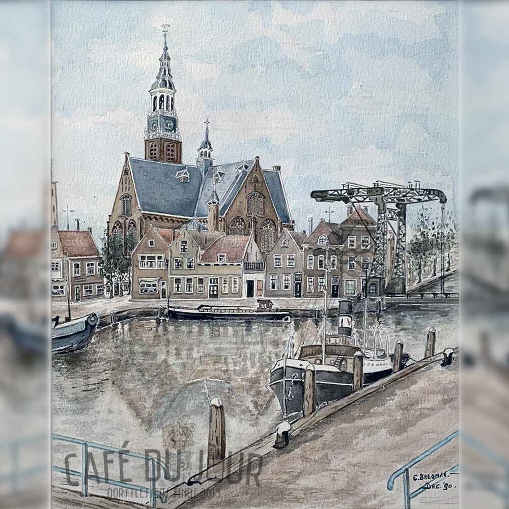 Sluyse café - uma ode a Maassluis