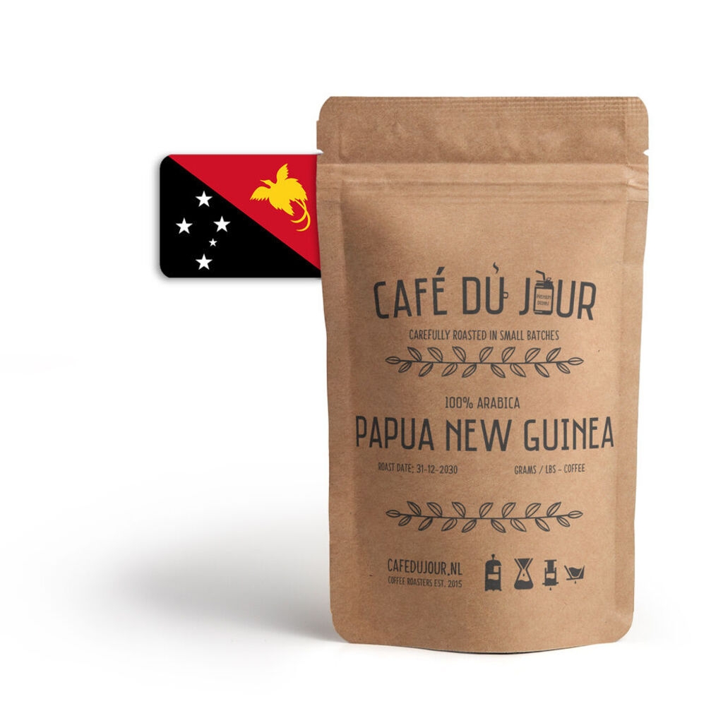 Café du Jour 100% arábica Papua-Nova Guiné