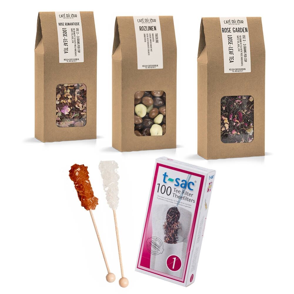 Brinde para caixa de correio - momentinho RomanTea's - 5 artigos