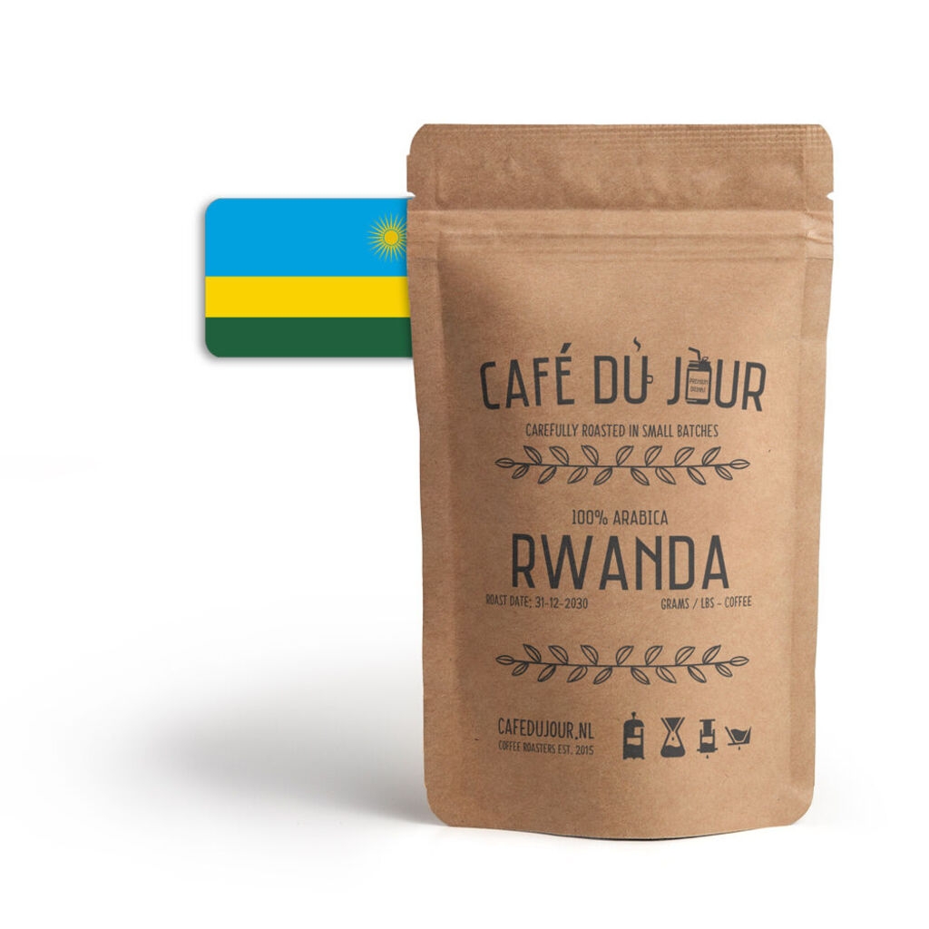 Café du Jour Especialidade 100% arábica Ruanda