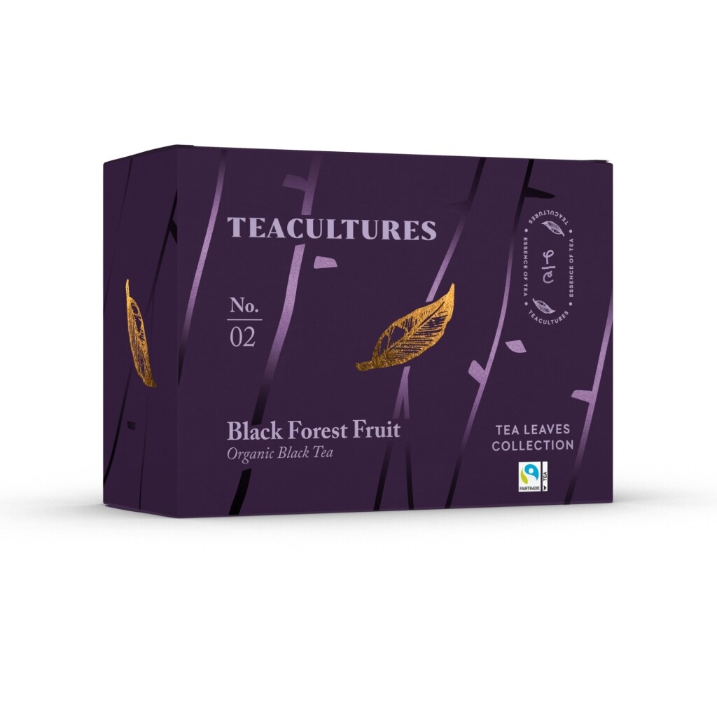 Tea Cultures - Fruta da Floresta Negra - 25 saquetas de chá