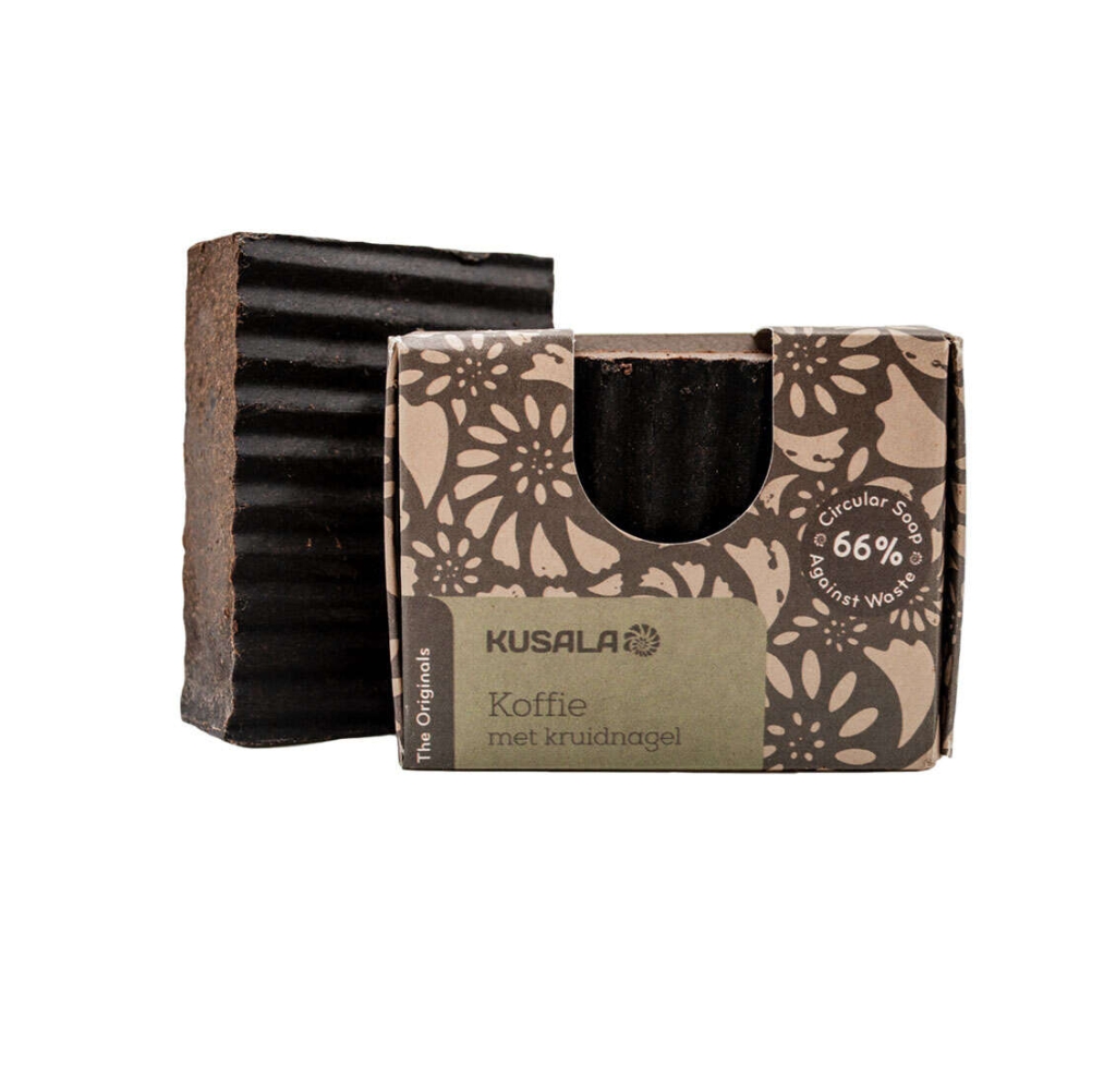 Sabonete de café circular - Café e cravo-da-índia - contra o desperdício