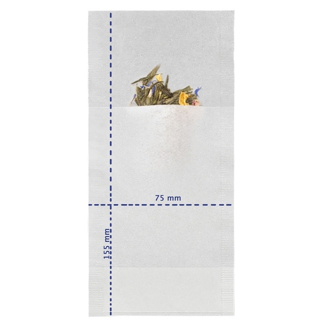 Filtros de chá S Finum - 2 a 4 chávenas - 100 unidades