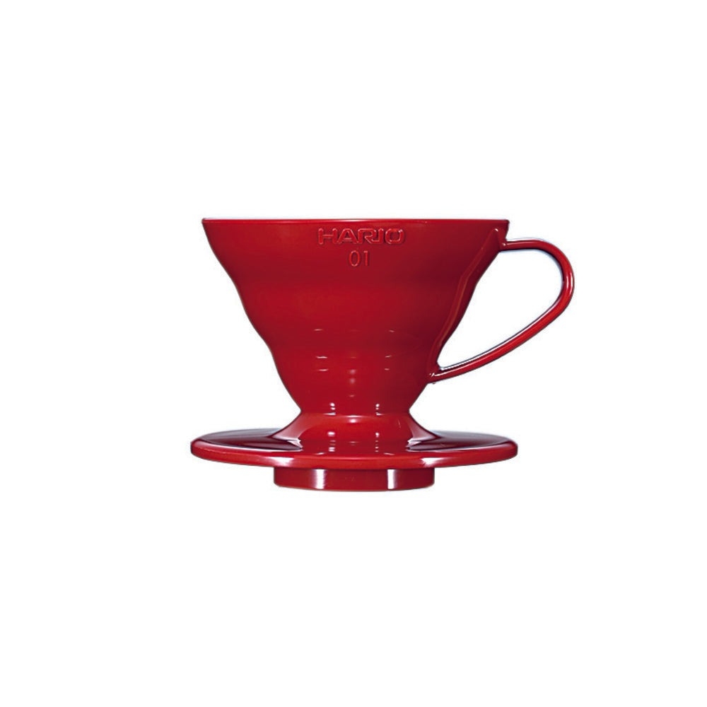Hario V60 gotejador de plástico - tamanho 01 vermelho
