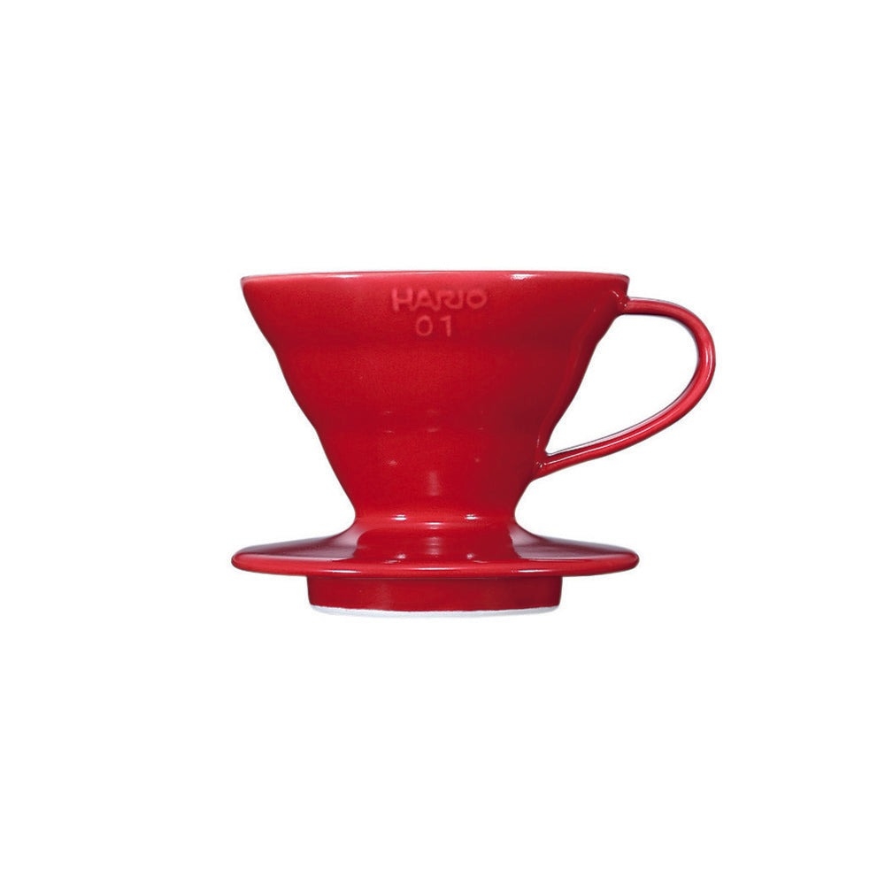 Hario V60 dripper - vermelho porcelana tamanho 01
