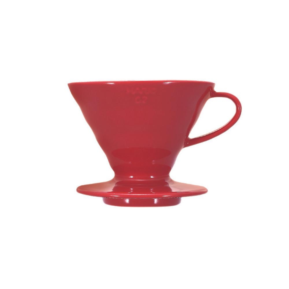 Gotejador Hario V60 - vermelho porcelana tamanho 02