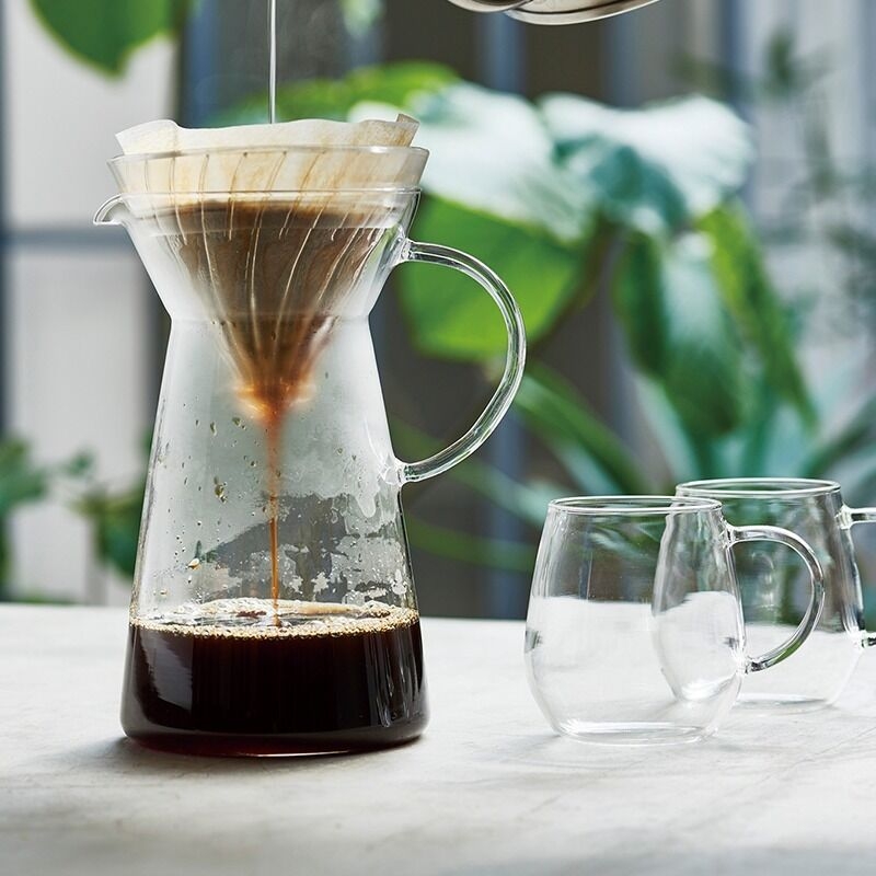 Hario V60 Cafeteira de Café Gelado em vidro