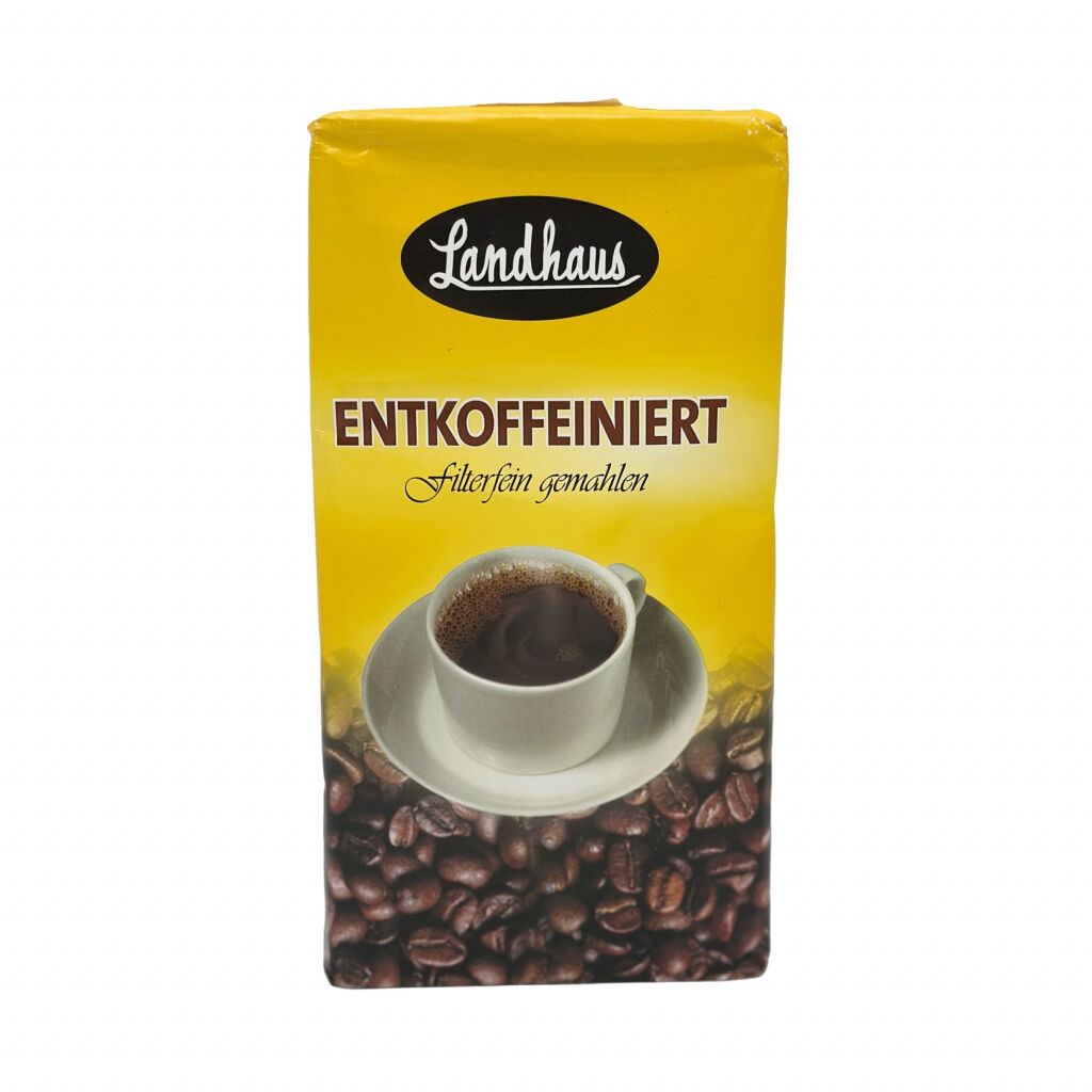 Landhaus Entkoffeiniert Descafeinado - café moído - 500 gramas