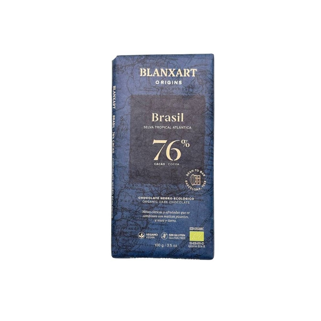 Blanxart - Brasil Selva Tropical Atlântica - 76% chocolate preto