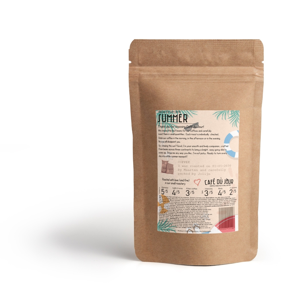 Café du Jour Café de Verão - grãos de café frescos
