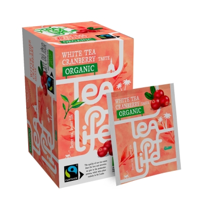 Chá Branco de Arando - Biológico e de Comércio Justo - Tea of Life - 25 saquetas de chá