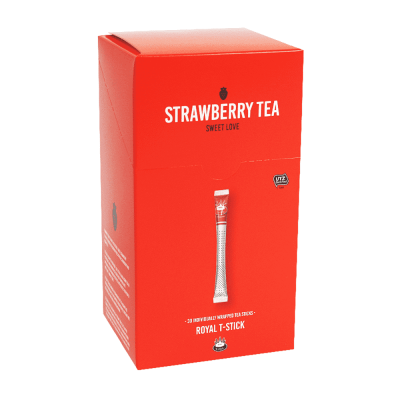 Royal T Strawberry - chá - 30 unidades