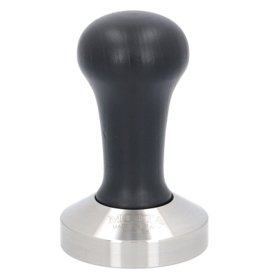 Tampão para café Motta - 58 mm - aço inoxidável / preto