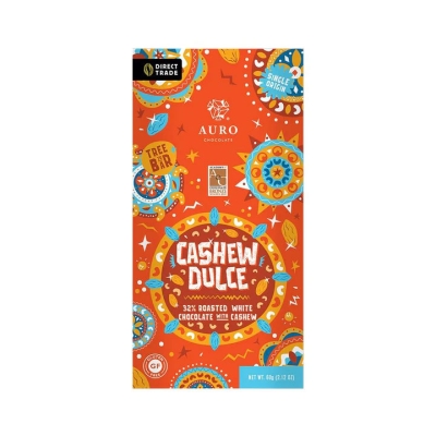 Auro - Dulce de caju - 32% chocolate branco