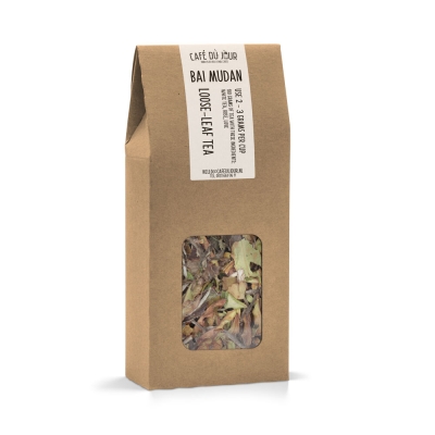 Bai Mudan - chá branco 100 gramas - Café du Jour chá a granel