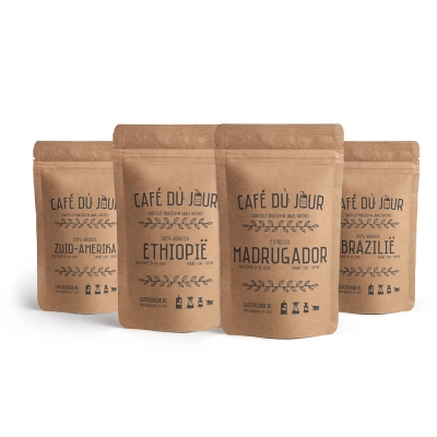 Mais vendidos - Café fresco em grão - 4 x 1 quilo