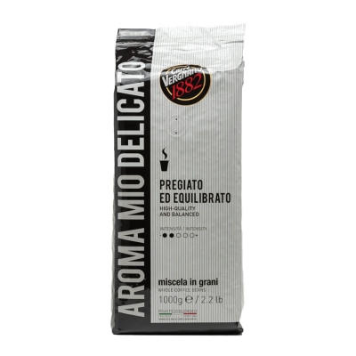 Caffe Vergnano 1882 aroma mio delicato - café em grão - 1 quilo