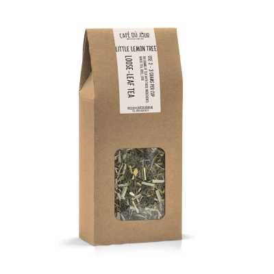 Little Lemon Tree - chá verde 100 gramas - Café du Jour chá a granel