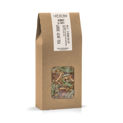 Hemp & Fruit - chá de frutas 100 gramas - Café du Jour chá a granel