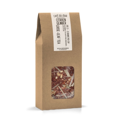 Limão e Gengibre - Chá de Rooibos 100 gramas - Chá a granel Café du Jour