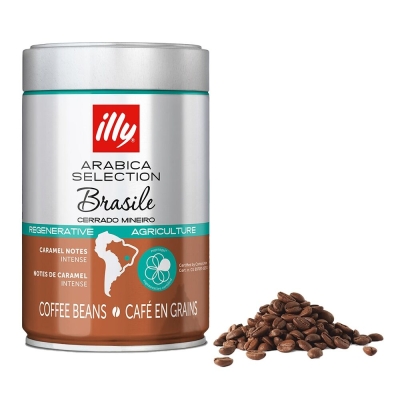 illy Arabica Selection Brazil Cerrado Mineiro - café em grão - 250 gramas