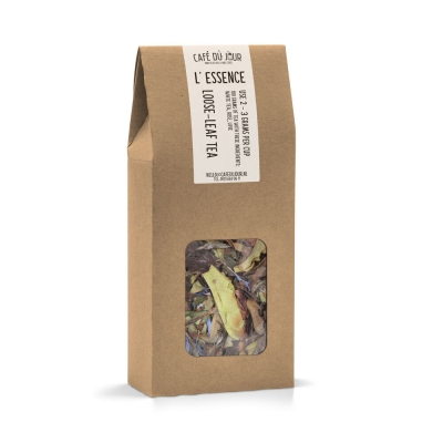 L' essence - chá branco 100 gramas - Café du Jour chá a granel