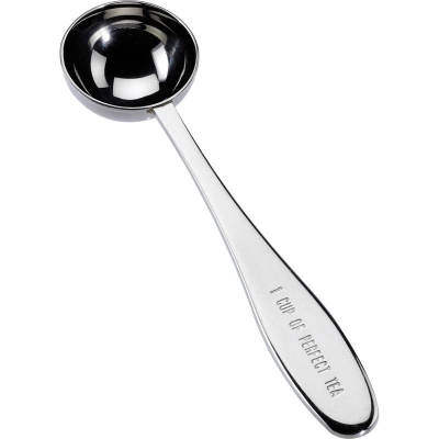 Colher de chá em aço inoxidável - tamanho perfeito para uma chávena de chá
