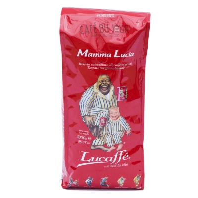 Lucaffé Mamma Lucia - café em grão - 1 quilo