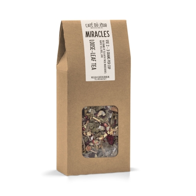 Miracles - chá verde 100 gramas - Café du Jour chá a granel