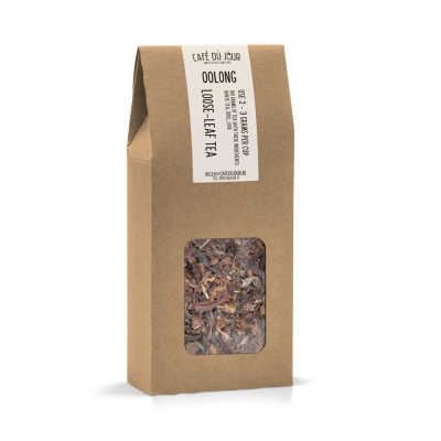 Chá de dragão preto da China - chá oolong 100 gramas - Chá a granel Café du Jour