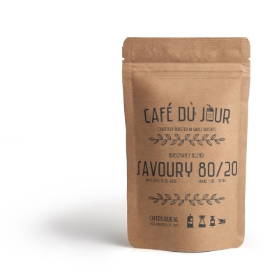 Bregman's Blend Savoury 80-20 - Café fresco em grão