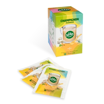Sizo Soup Mushroom - sopa instantânea - 21 saquetas