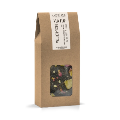 Vla Flip - Chá preto 100 gramas - Café du Jour chá a granel