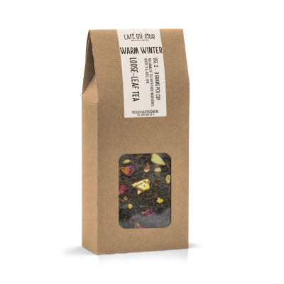 Warm Winter - Chá Preto 100 gramas - Chá a granel Café du Jour