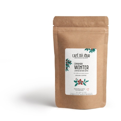 Café com canela especial de inverno - café moído - 250 gramas