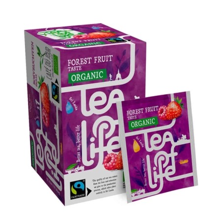 Frutos da Floresta - Biológico e Comércio Justo - Tea of Life - 25 saquetas de chá