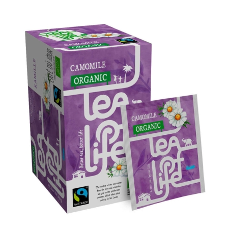 Camomila - Biológica e de Comércio Justo - Tea of Life - 25 saquetas de chá
