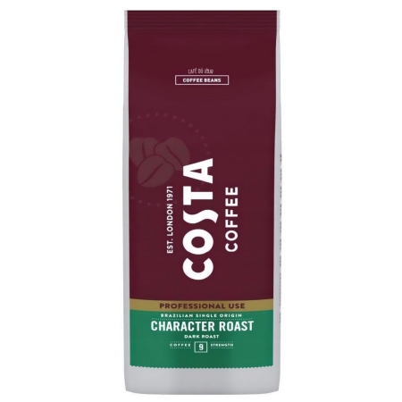Costa Coffee Origem Única Brasileira Torrefação Escura - grãos de café - 1 quilo