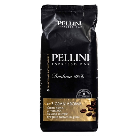 Pellini Espresso Bar No 3 Gran Aroma - café em grão - 1 quilo